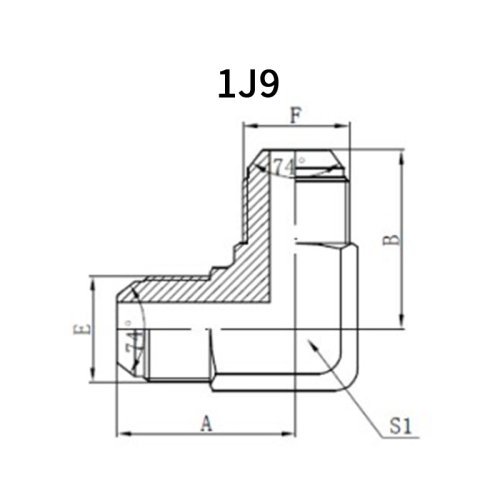 90°JIC Male*JIC Male